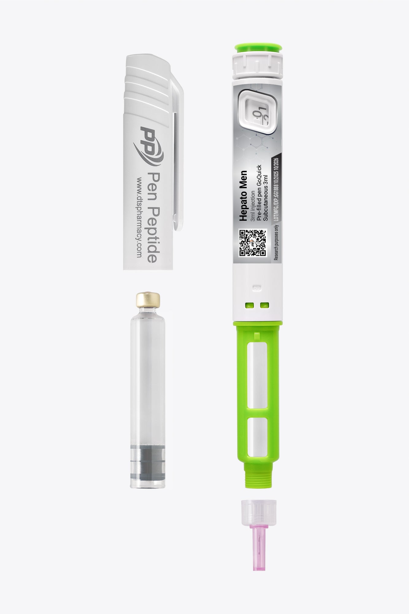 Инжекционна писалка Hepato Men 3ml (за мъже)
