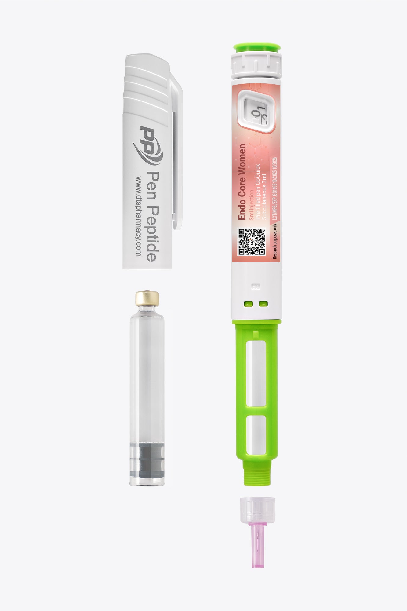 Инжекционна писалка Endo Core Women 3ml (за жени)