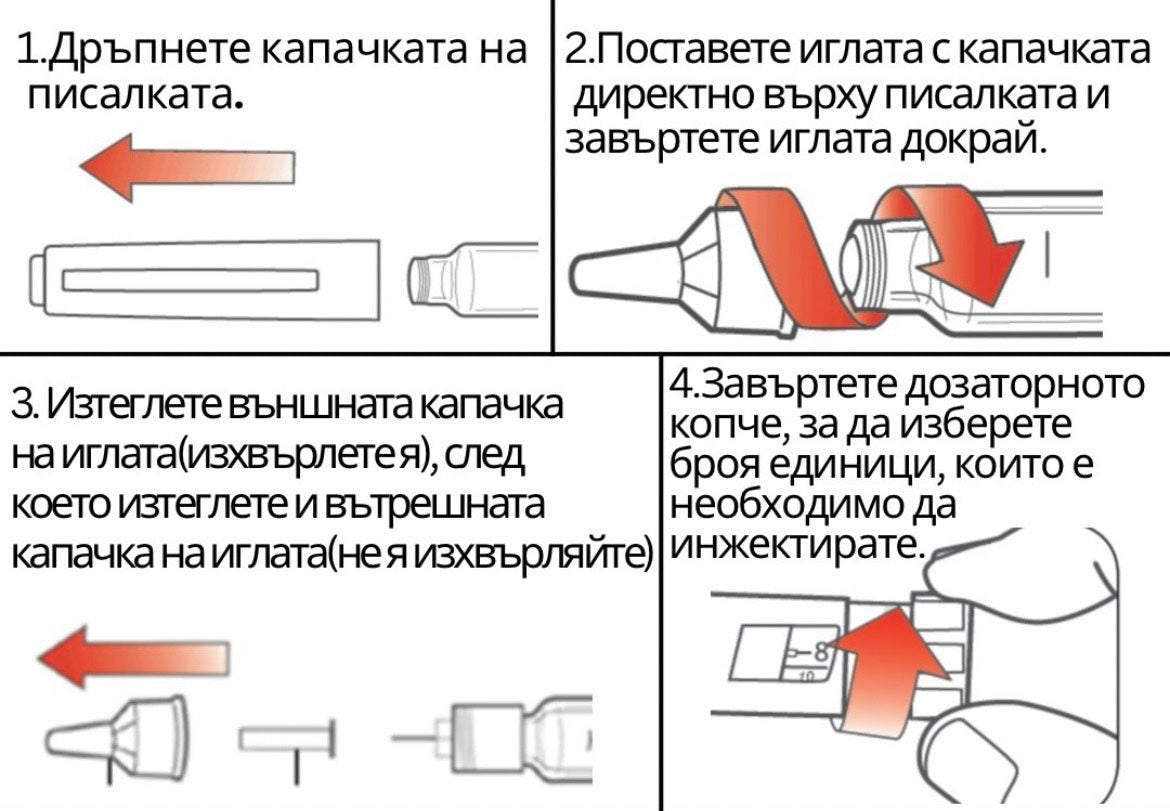 как се приема хормон на растежа