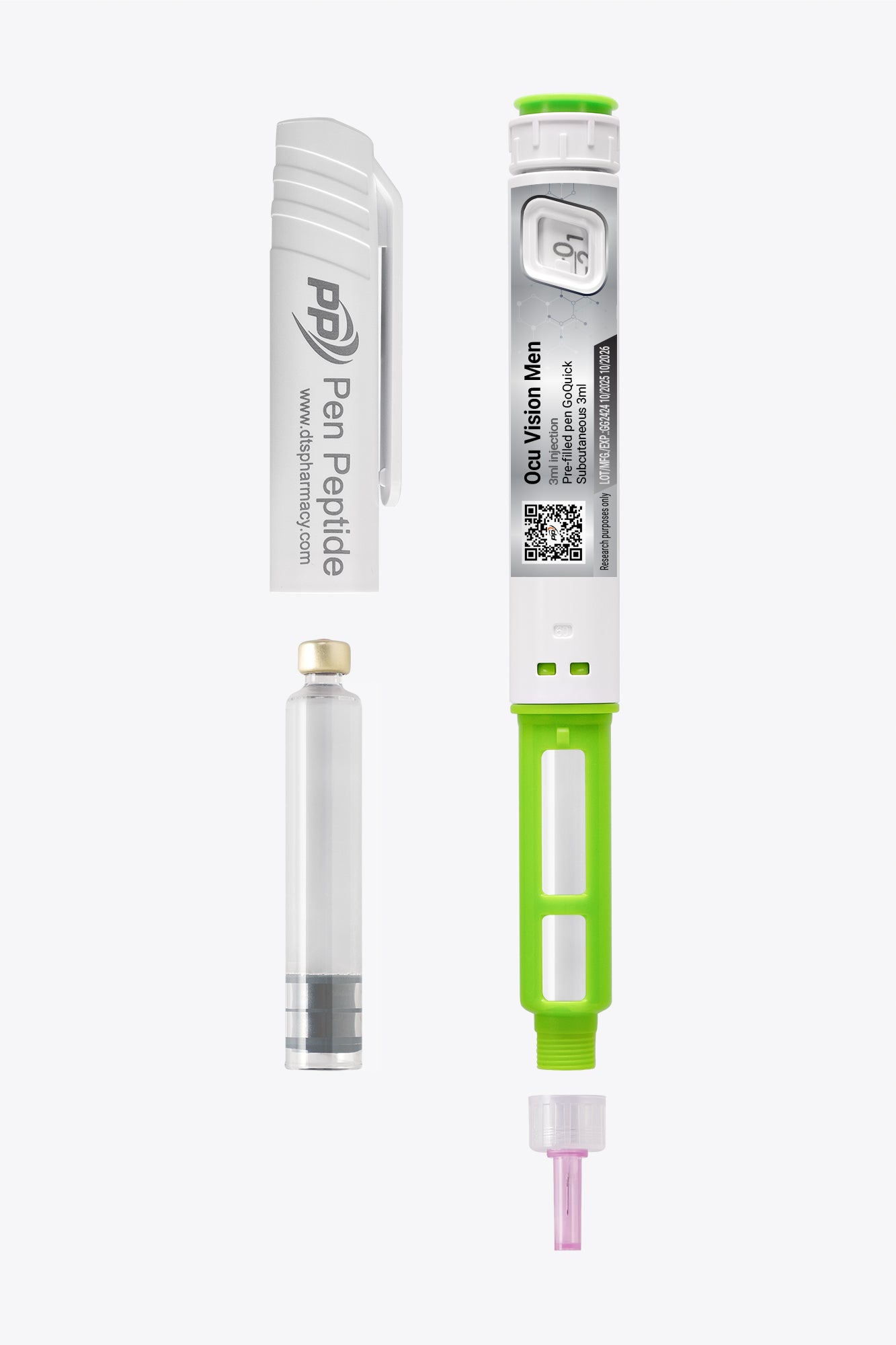 Инжекционна писалка Ocu Vision Men 3ml (за мъже)